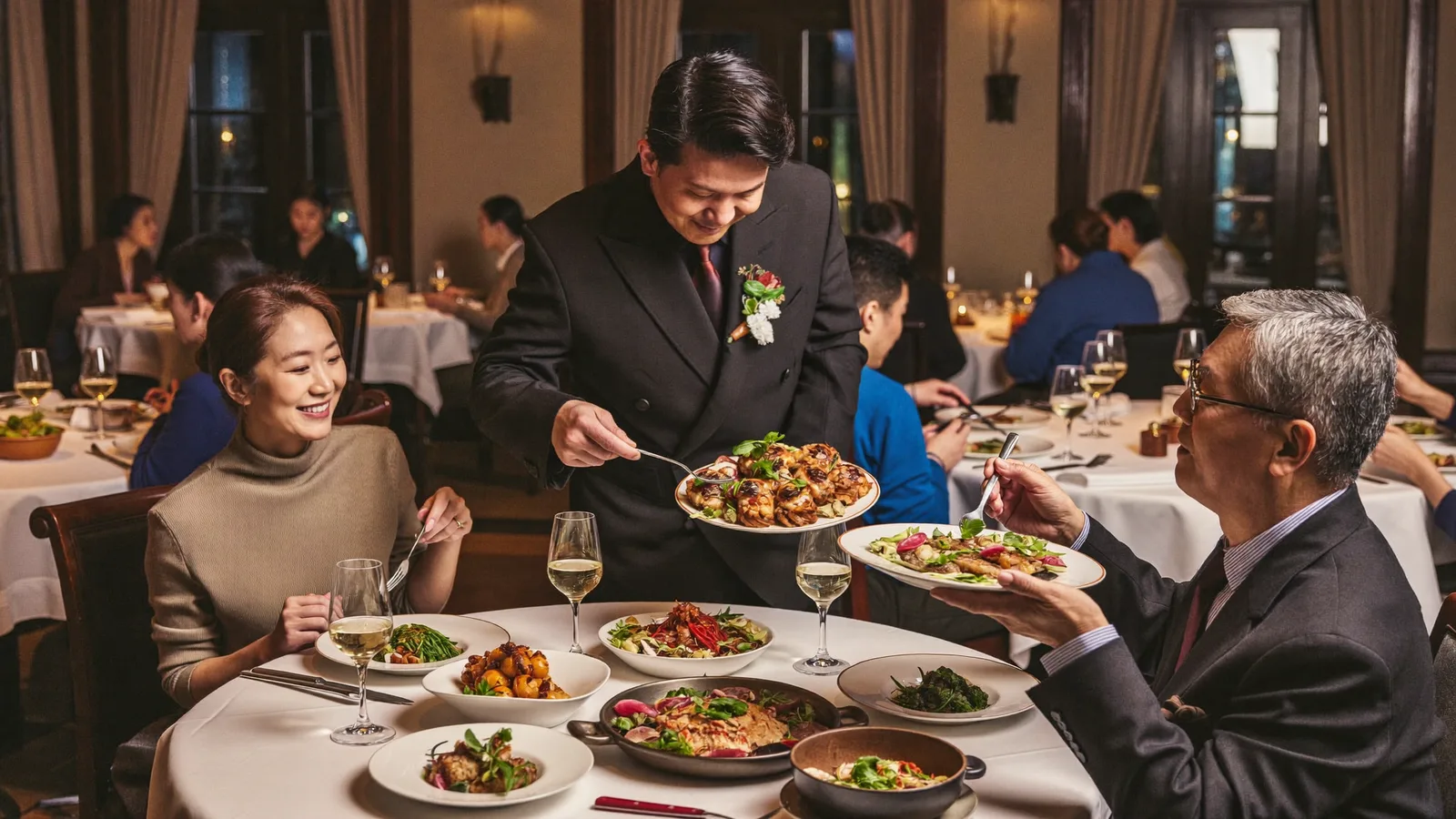 Illustrative image of a restaurant set-menu course, representing Hong Kong Restaurant Week Summer 2026