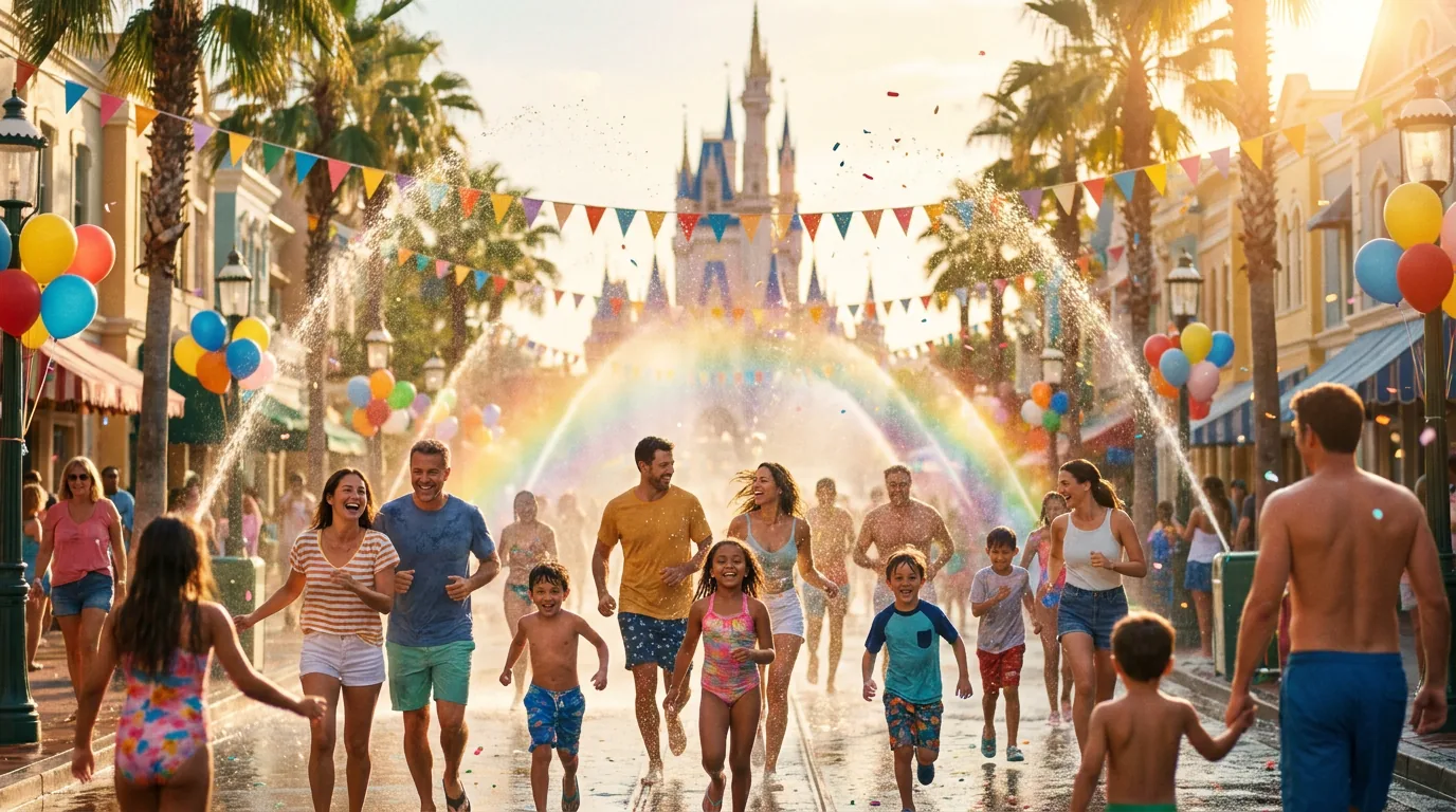 Pixar characters and water fun at Hong Kong Disneyland's Pixar Summer Fest